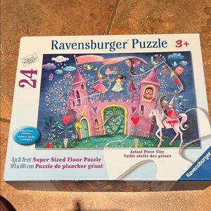 Ravenburger Floor Puzzle Super Sized 24 Piece Floor Puzzle Castle